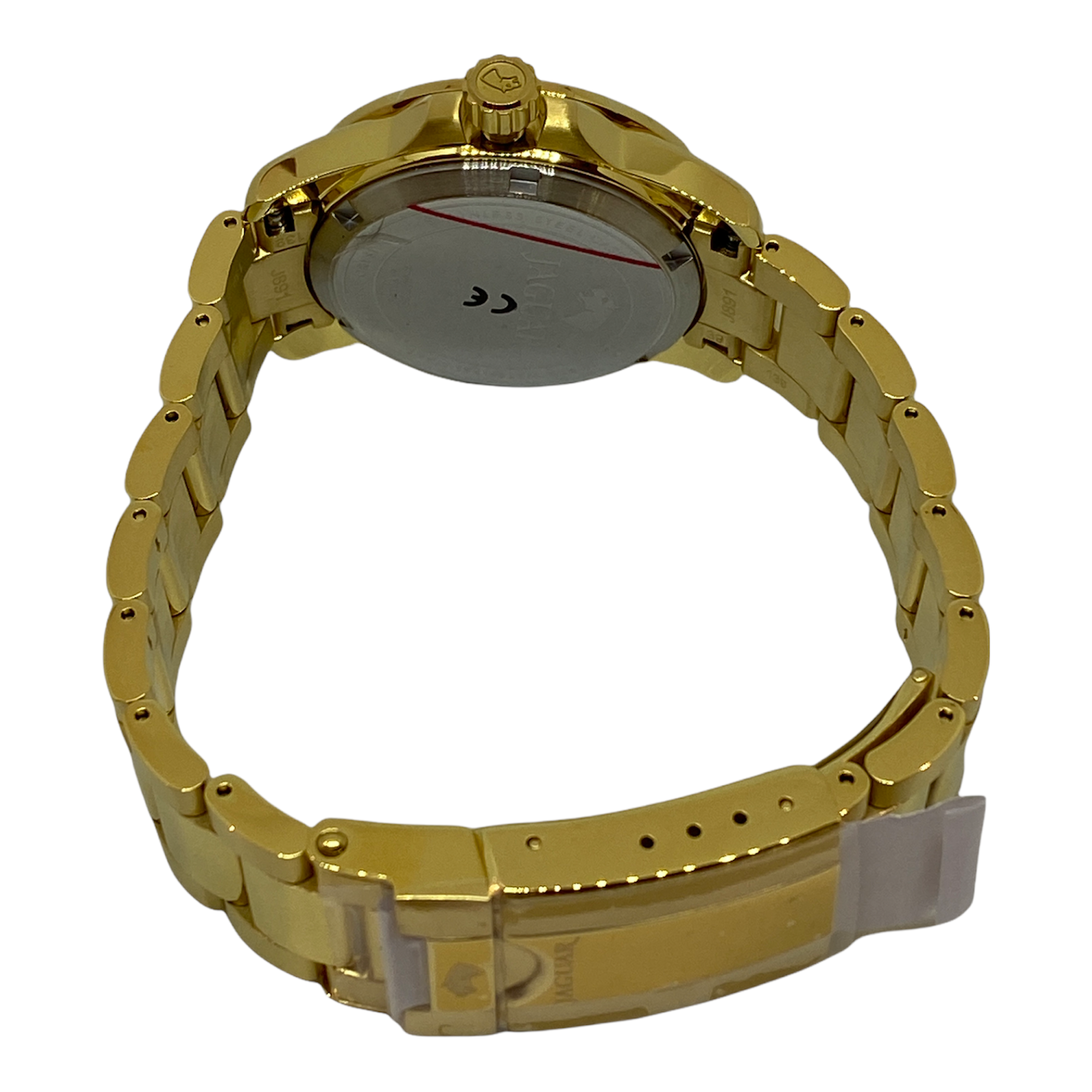 OROLOGIO TEMPO QUARZO DONNA JAGUAR J895 2 CASSA 34 VERDE ACCIAIO 20 ATM ORIGINAL