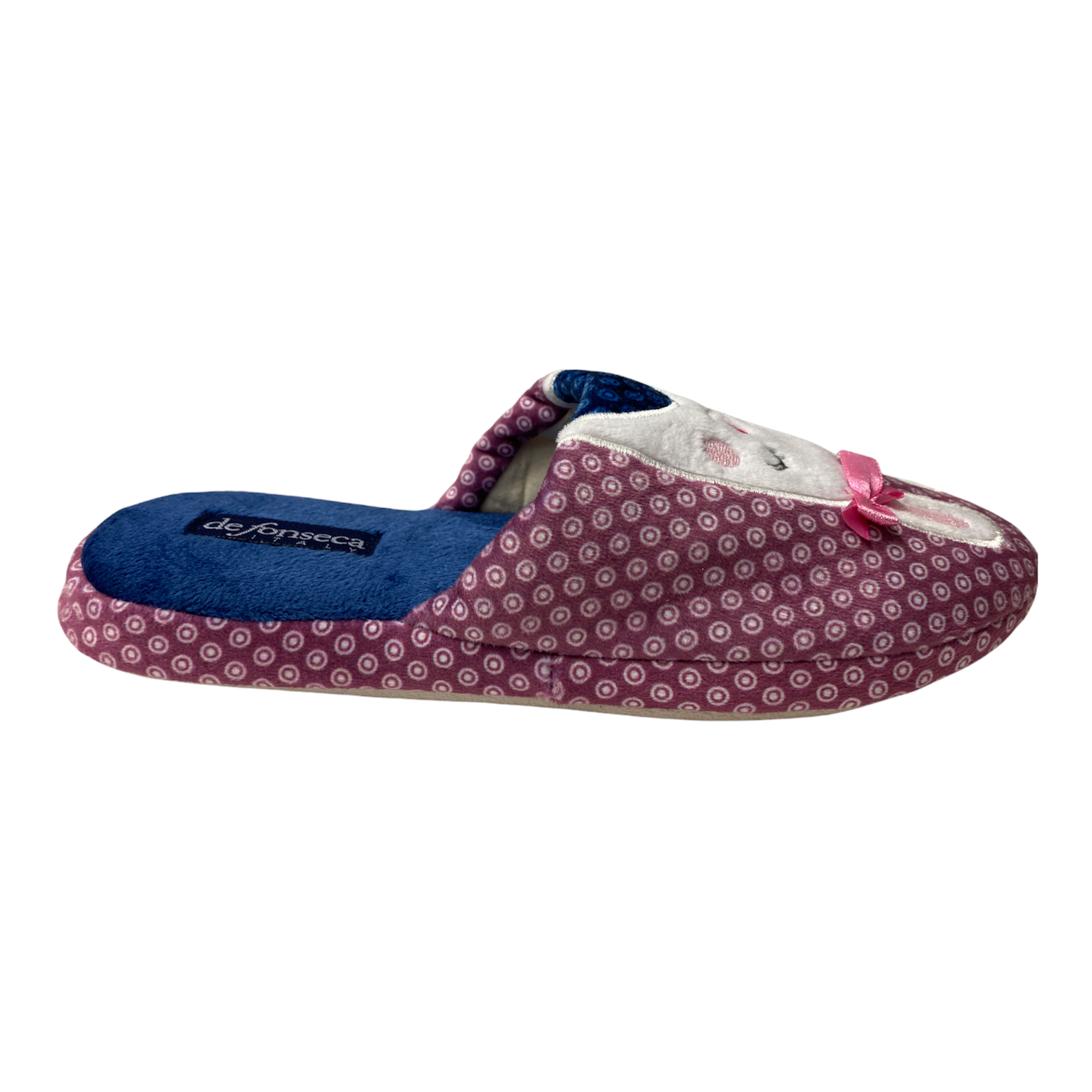 SCARPE PANTOFOLE DONNA DE FONSECA DE ROMA W748 ROSA ORIGINALE AI 2021