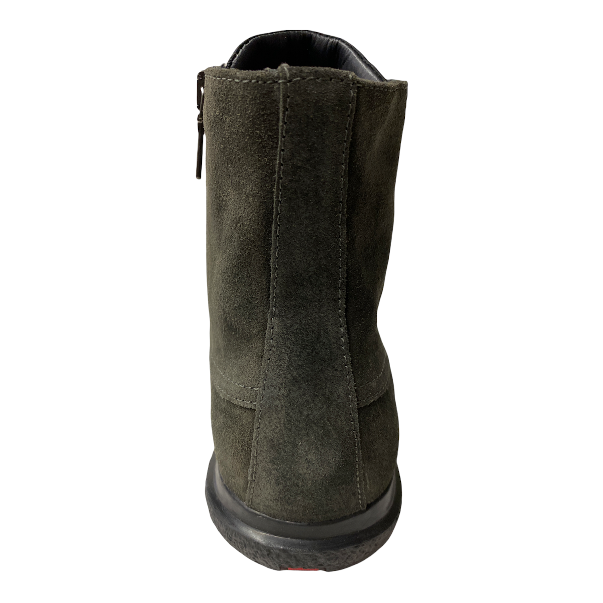 SCARPE POLACCO CASUAL STIVALE UOMO PRADA 4T2285 PELLE GRIGIO ORIGINALE AI