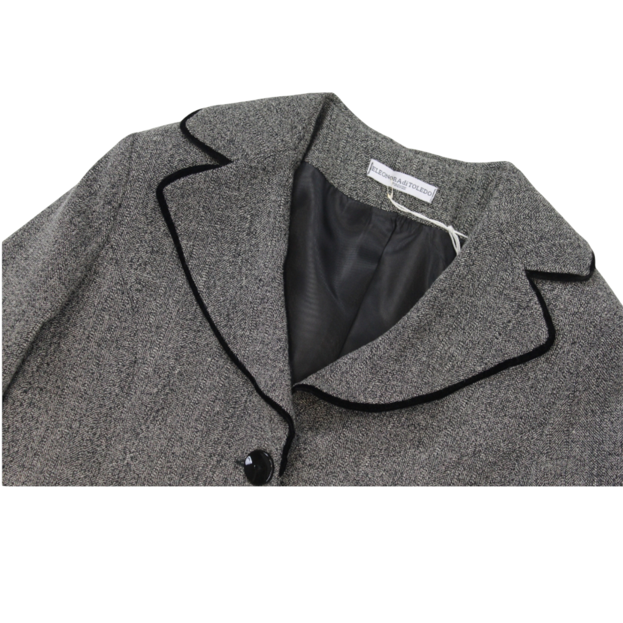 TAILLEUR ABITO GIACCA PANTALONE DONNA ELEONORA TOLEDO 8212 GRIGIO ORIGINALE AI