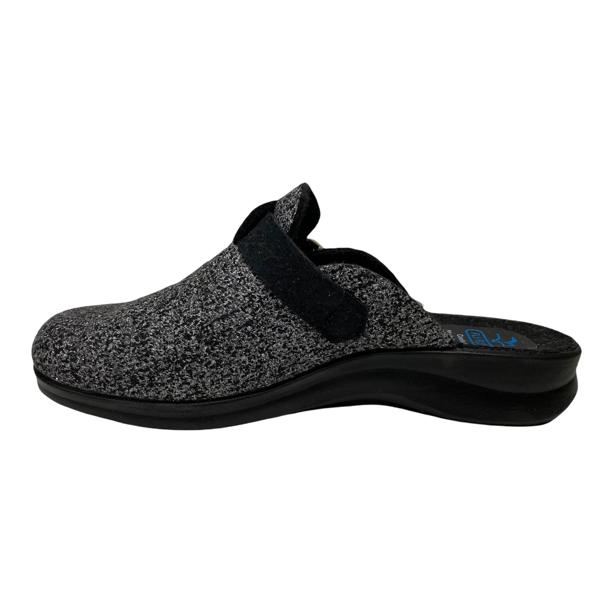 SCARPE PANTOFOLE CIABATTE DONNA FLY FLOT H9N92 1F NERO ORIGINALE AI 2022