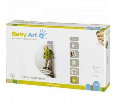 BABY ART 34120120 HEIGHT PRINT CHART METRO DA APPENDERE FOTO BAMBINO BEBE NUOVO