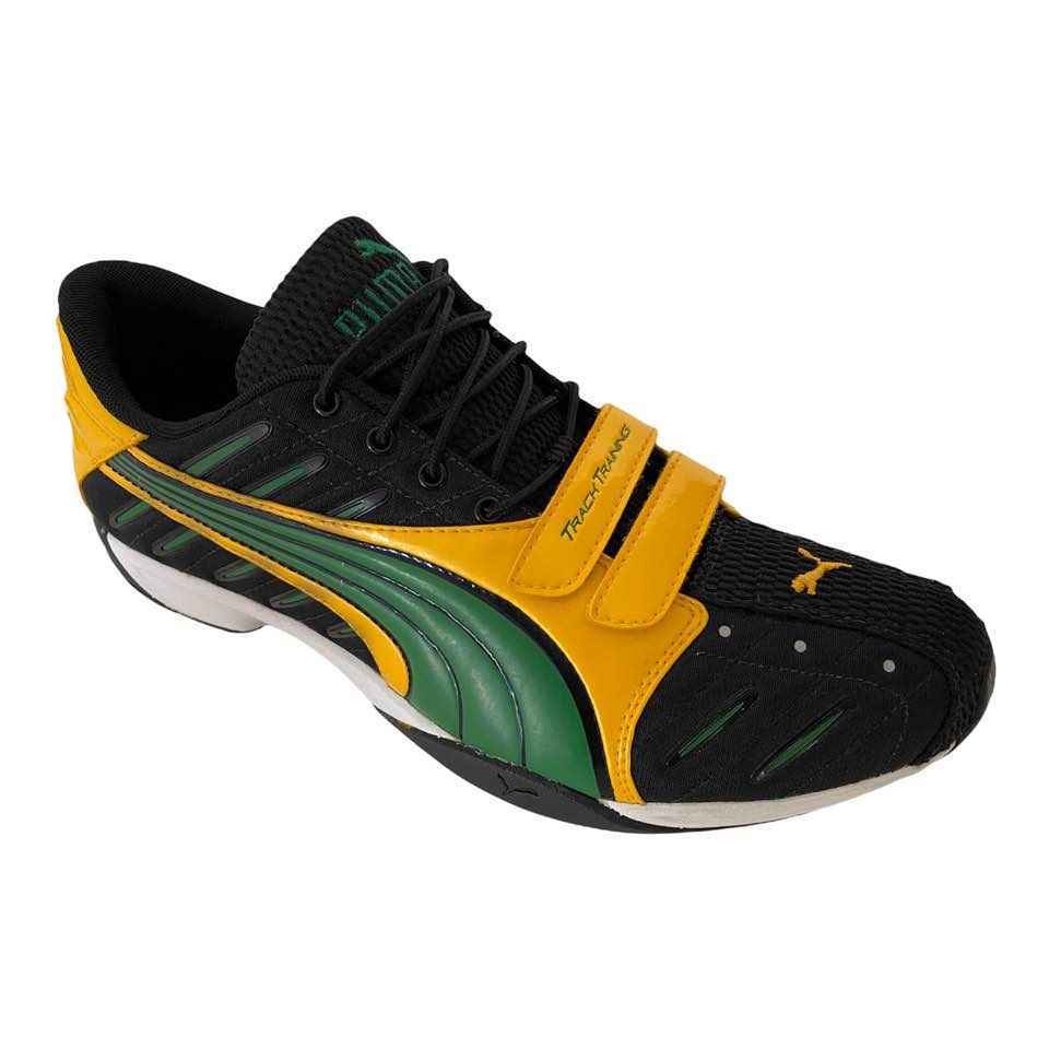 SCARPE SNEAKERS UOMO PUMA NALO 180875 ECO PELLE 04 NERO ORIGINALE PE