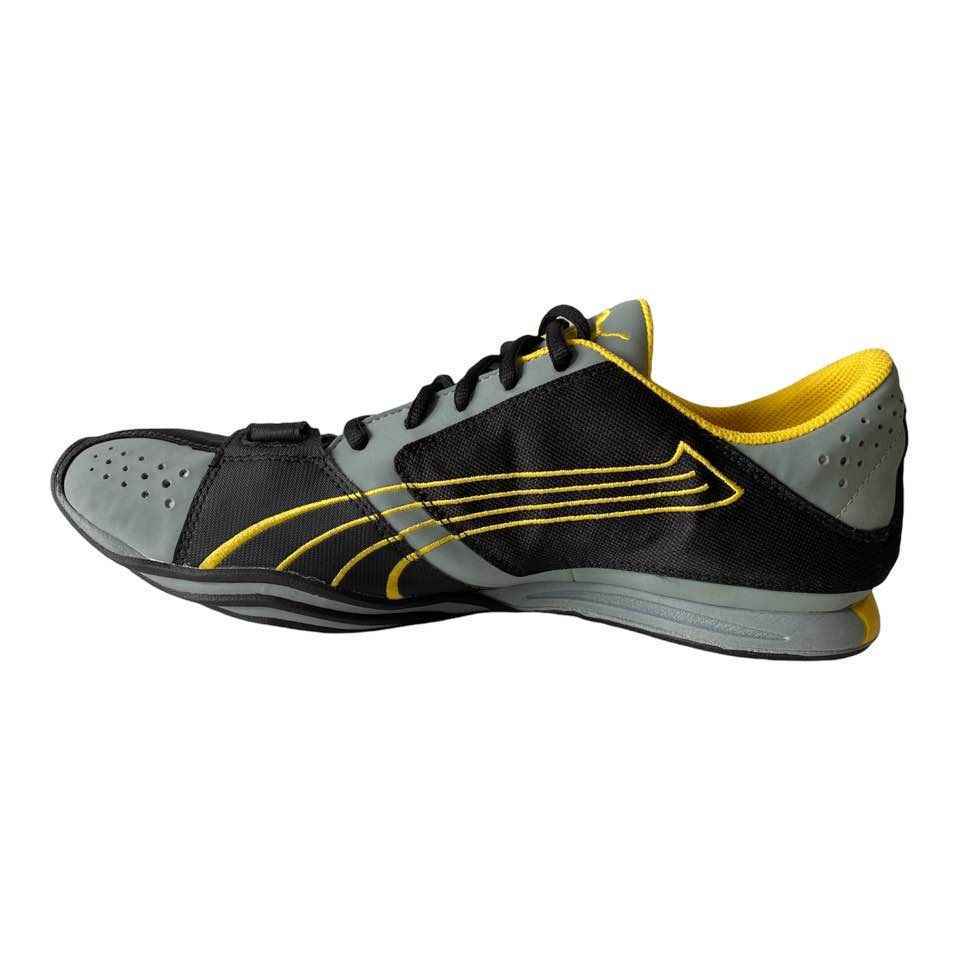 SCARPE SNEAKERS UOMO PUMA FASS 180525 ECO PELLE 19 NERO ORIGINALE PE