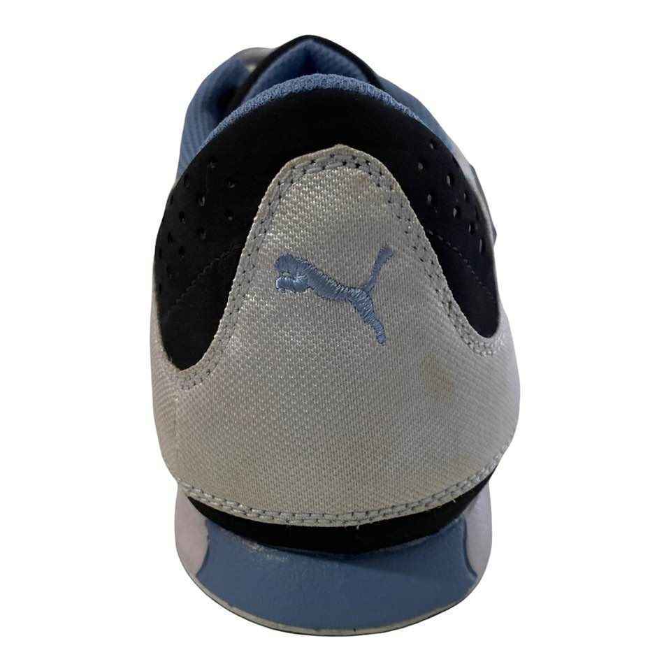 SCARPE SNEAKERS UOMO PUMA FASS 180525 ECO PELLE 18 BLU ORIGINALE AI