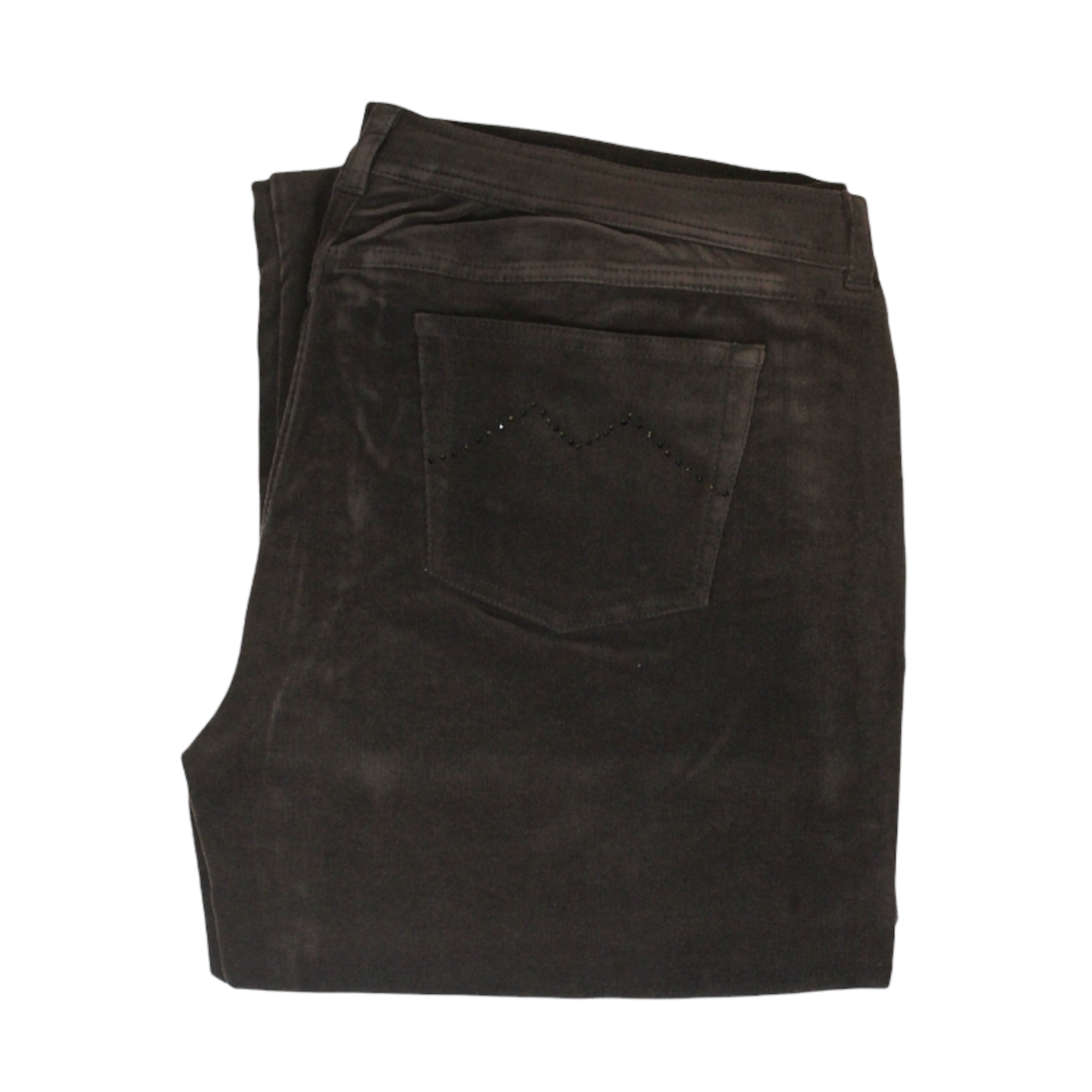 PANTALONE DONNA MARELLA CORINNE 31362566 COTONE 006 MORO ORIGINALE AI