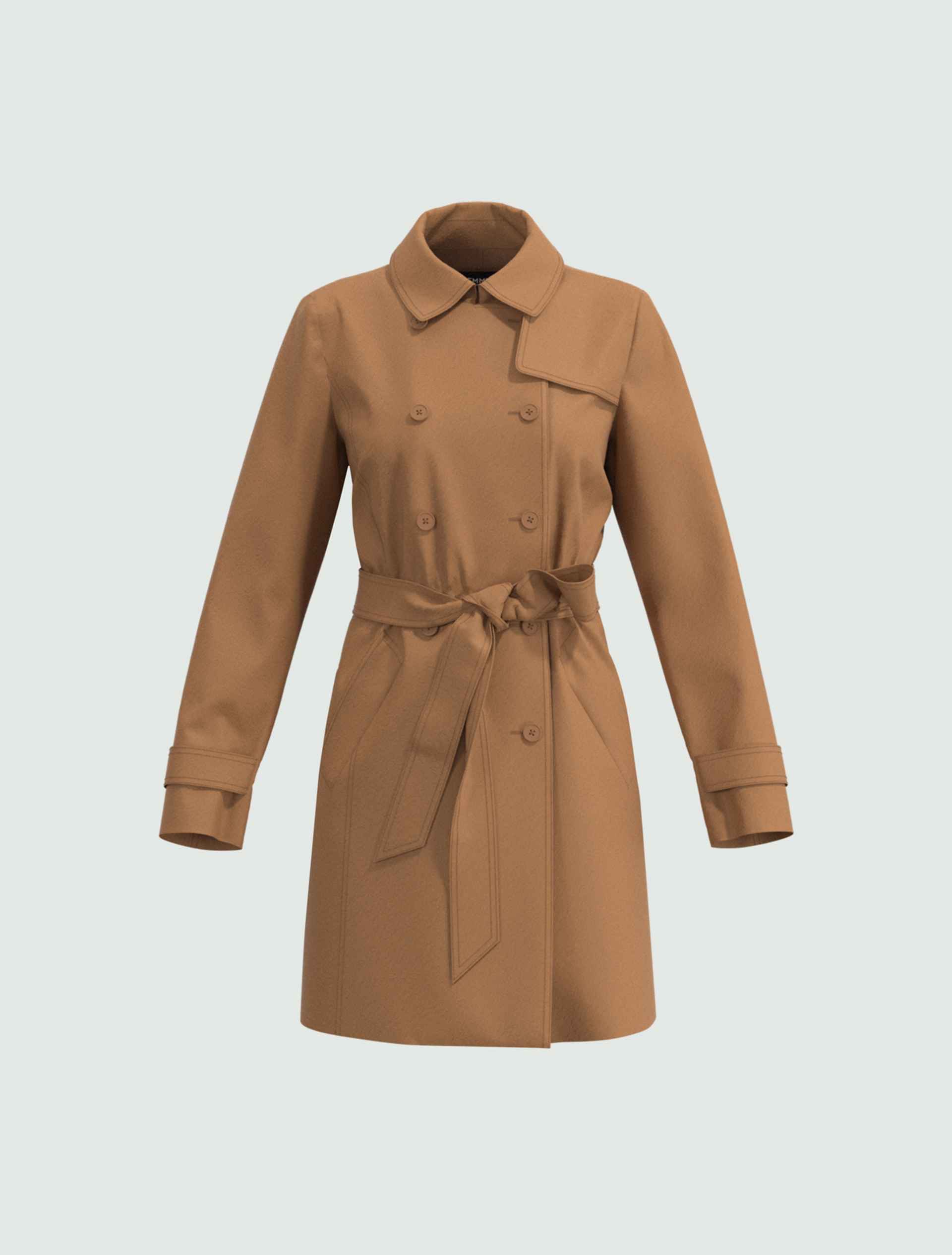 CAPPOTTO TRENCH DONNA EMME MARELLA INTENTO 50210525 001 BEIGE ORIGINAL PE 2022