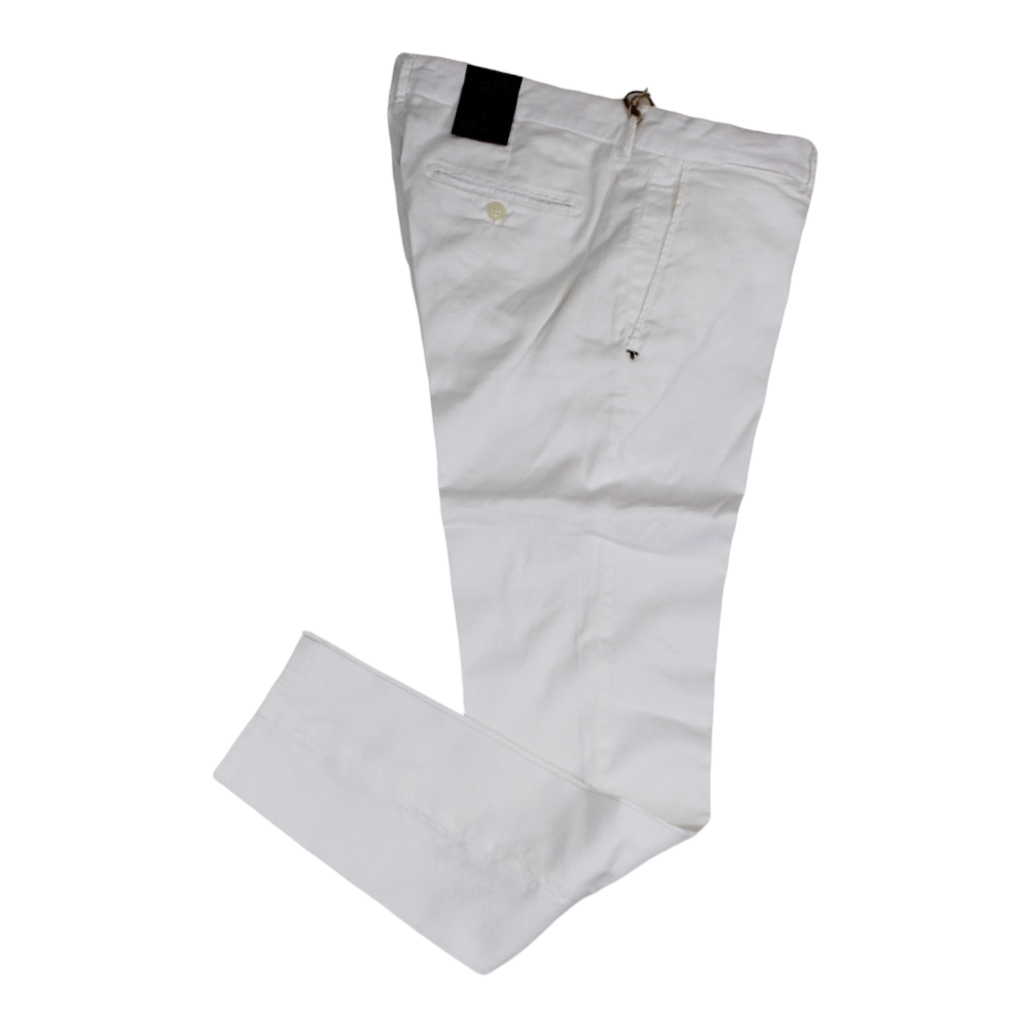PANTALONE UOMO 0 ZEROCONSTRUCTION BERON 11 4080 LINO BIANCO ORIGINALE PE 2022