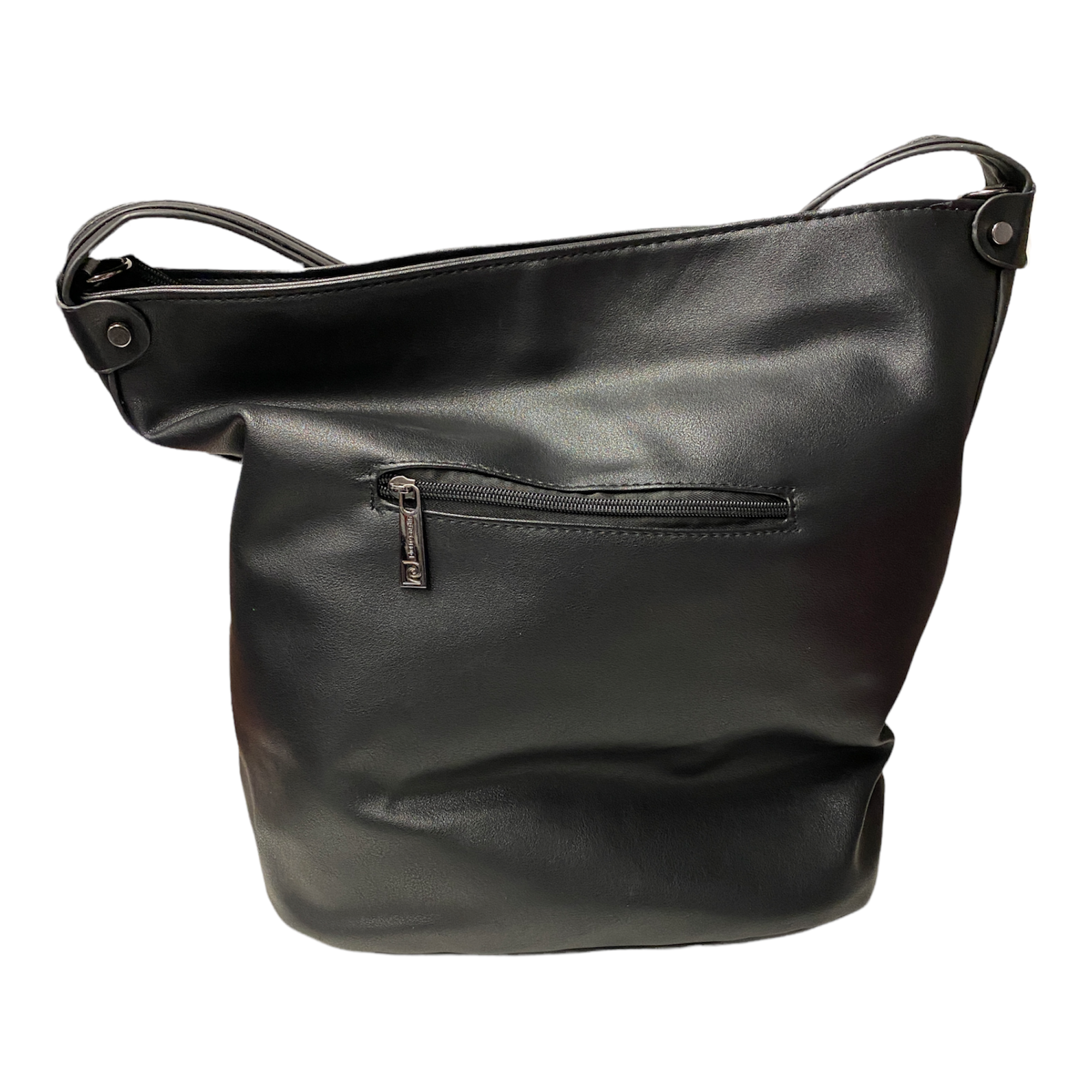 BORSA BORSE DONNA PIERRE CARDIN 250 ECO PELLE NERO ORIGINALE AI