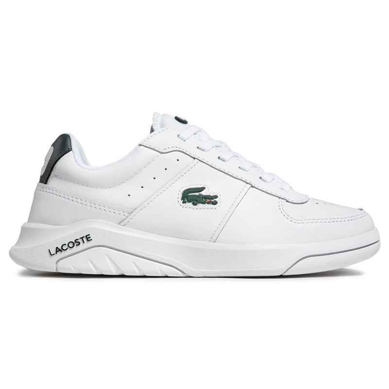 SCARPE SNEAKERS UOMO LACOSTE 7 41SMA00581R5 PELLE BIANCO ORIGINALE PE 2022