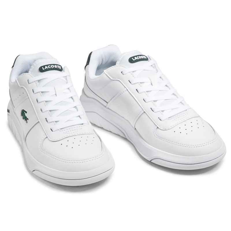 SCARPE SNEAKERS UOMO LACOSTE 7 41SMA00581R5 PELLE BIANCO ORIGINALE PE 2022