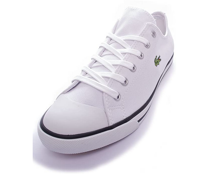 SCARPE SNEAKERS UOMO LACOSTE L27 SRW 7 20SRM3415001 BIANCO ORIGINALE PE