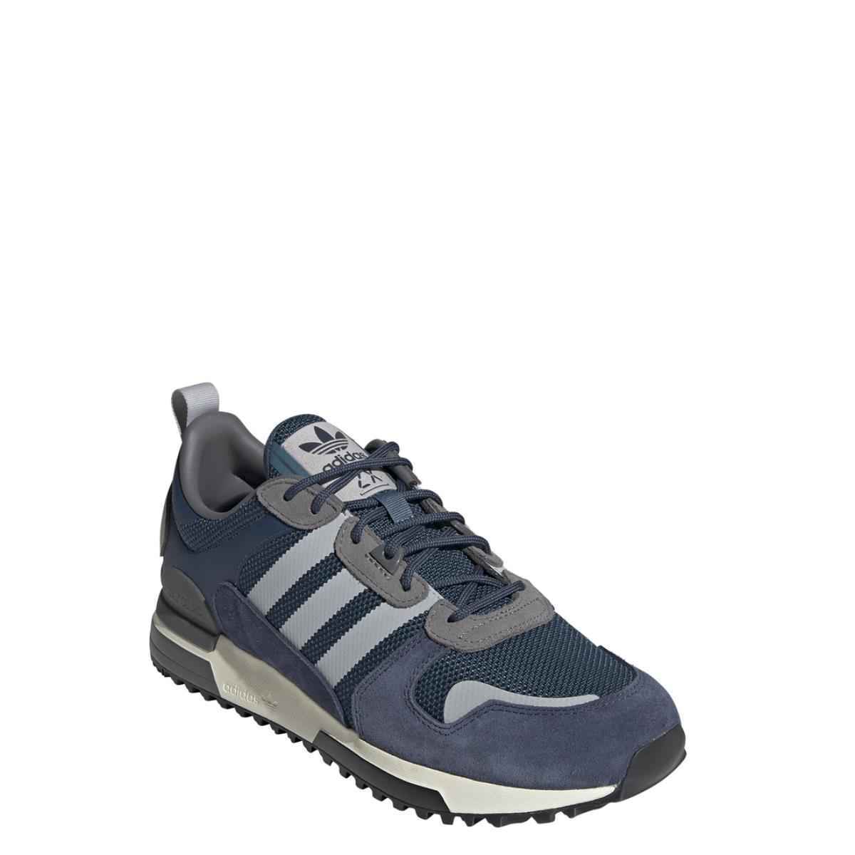 SCARPE SNEAKERS UOMO ADIDAS ZX 700 HD H01850 PELLE BLU ORIGINALE PE 2022