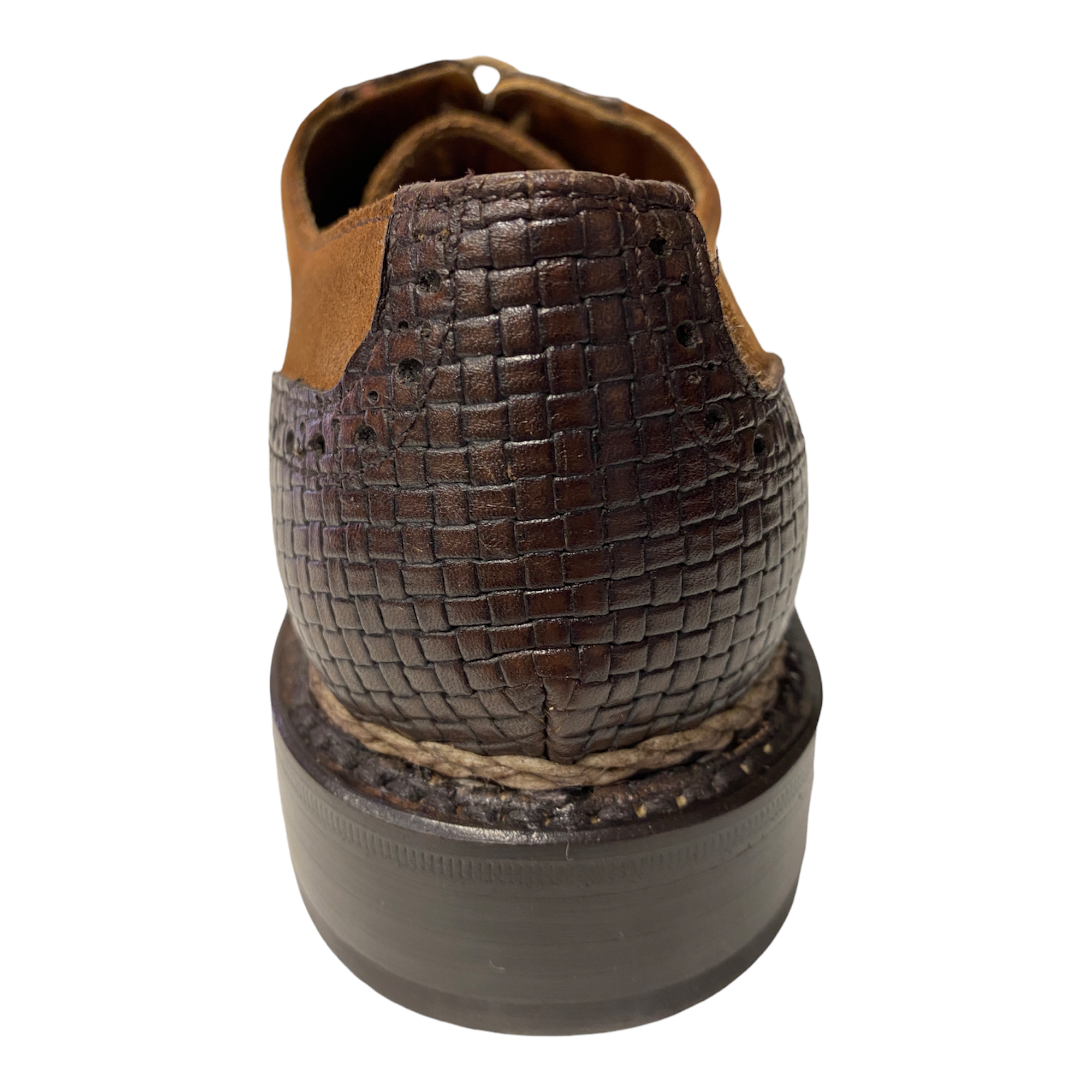 SCARPE DERVY CASUAL UOMO LAVORAZIONE ARTIGIANALE 242 PELLE MORO ORIGINALE AI