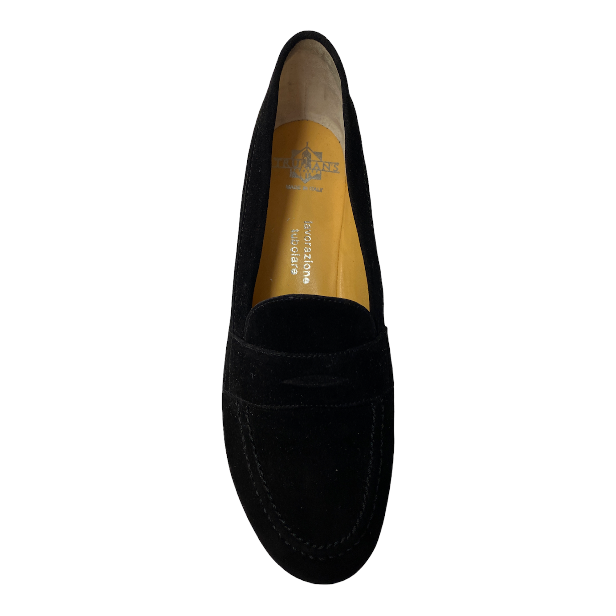 SCARPE MOCASSINO CASUAL DONNA TRUMANS TRUMAN S 8572 PELLE NERO ORIGINALE PE