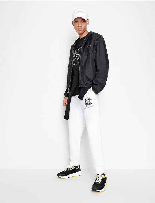 MAGLIA T SHIRT UOMO AX ARMANI EXCHANGE 3LZTAQ ZJ6QZ COTONE NERO ORIGINAL PE 2022