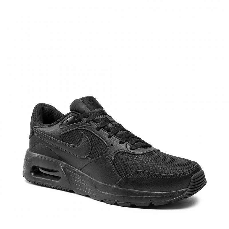 SCARPE SNEAKERS UOMO NIKE AIR MAX SC CW4555 003 NERO PELLE ORIGINALE AI 2023