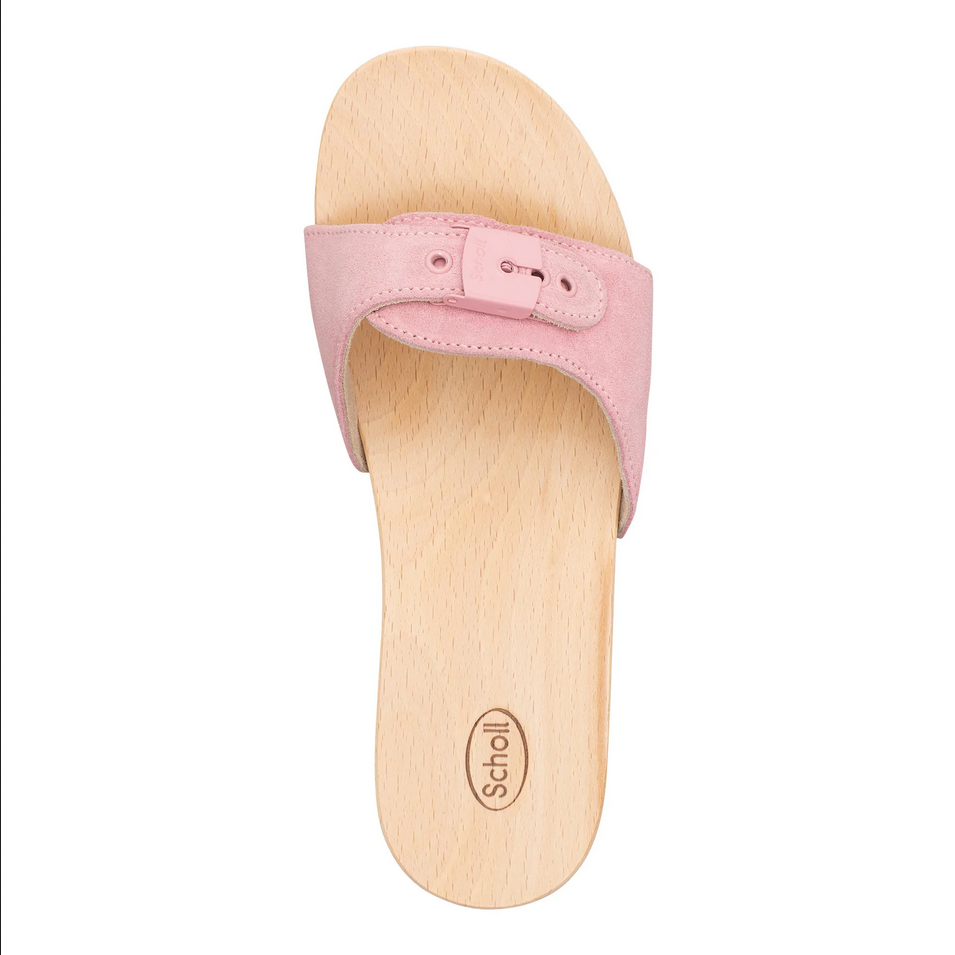 SCARPE CIABATTE DONNA SCHOLL PESCURA F294861048380 PELLE ROSA ORIGINALE PE 2022