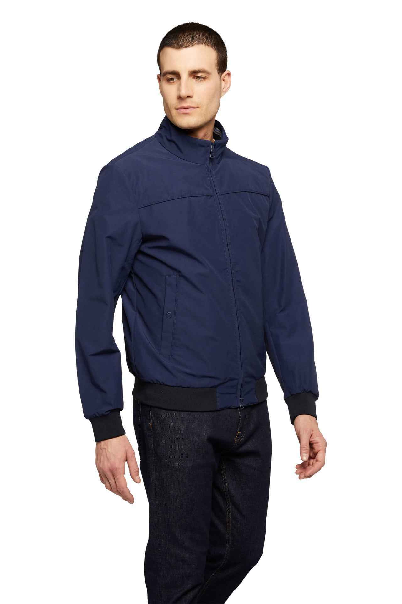 GIUBBINO GIUBBOTTO UOMO GEOX VINCIT M2520D T2473 F4399 BLU ORIGINALE PE 2022