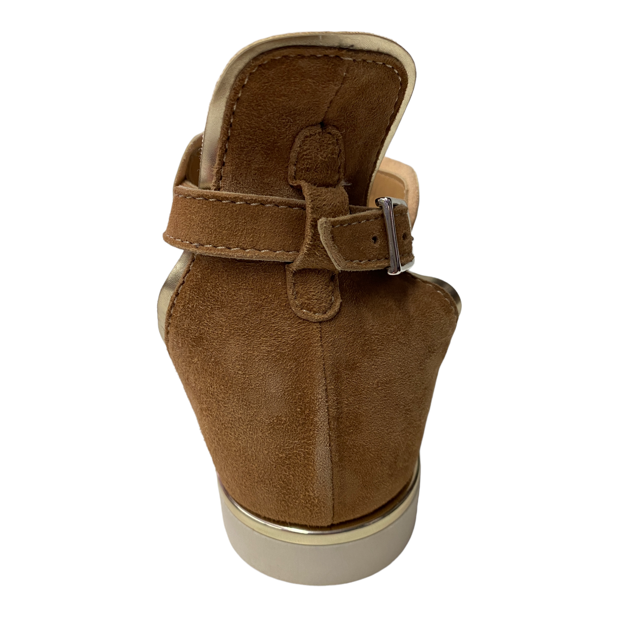 SCARPE SANDALO SANDALI ZEPPA DONNA MITICA 33203 PELLE MARRONE ORIGINALE PE