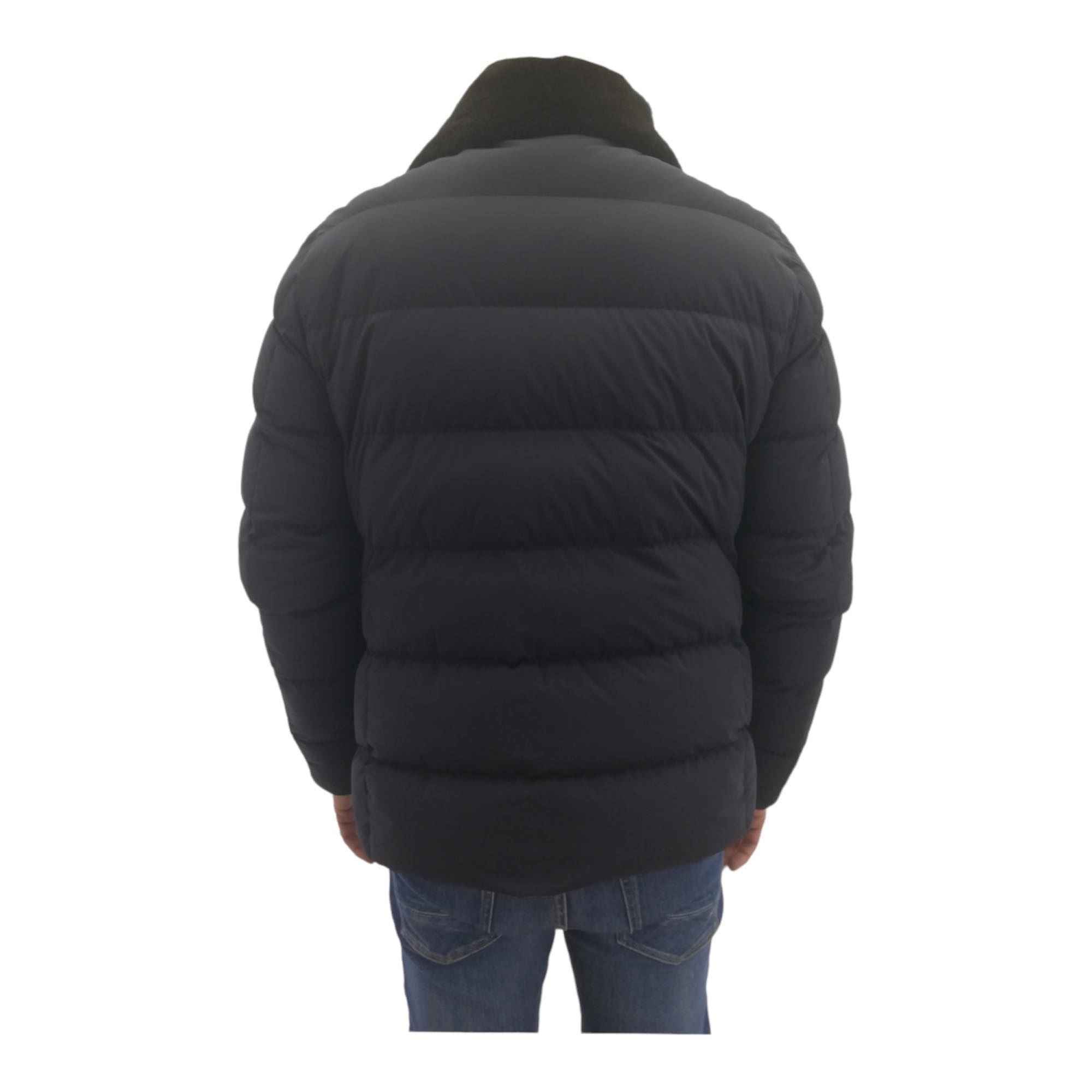 GIUBBINO BOMBER PIUMINO UOMO MONTECORE 2720CX114P 192560 NERO ORIGINALE AI