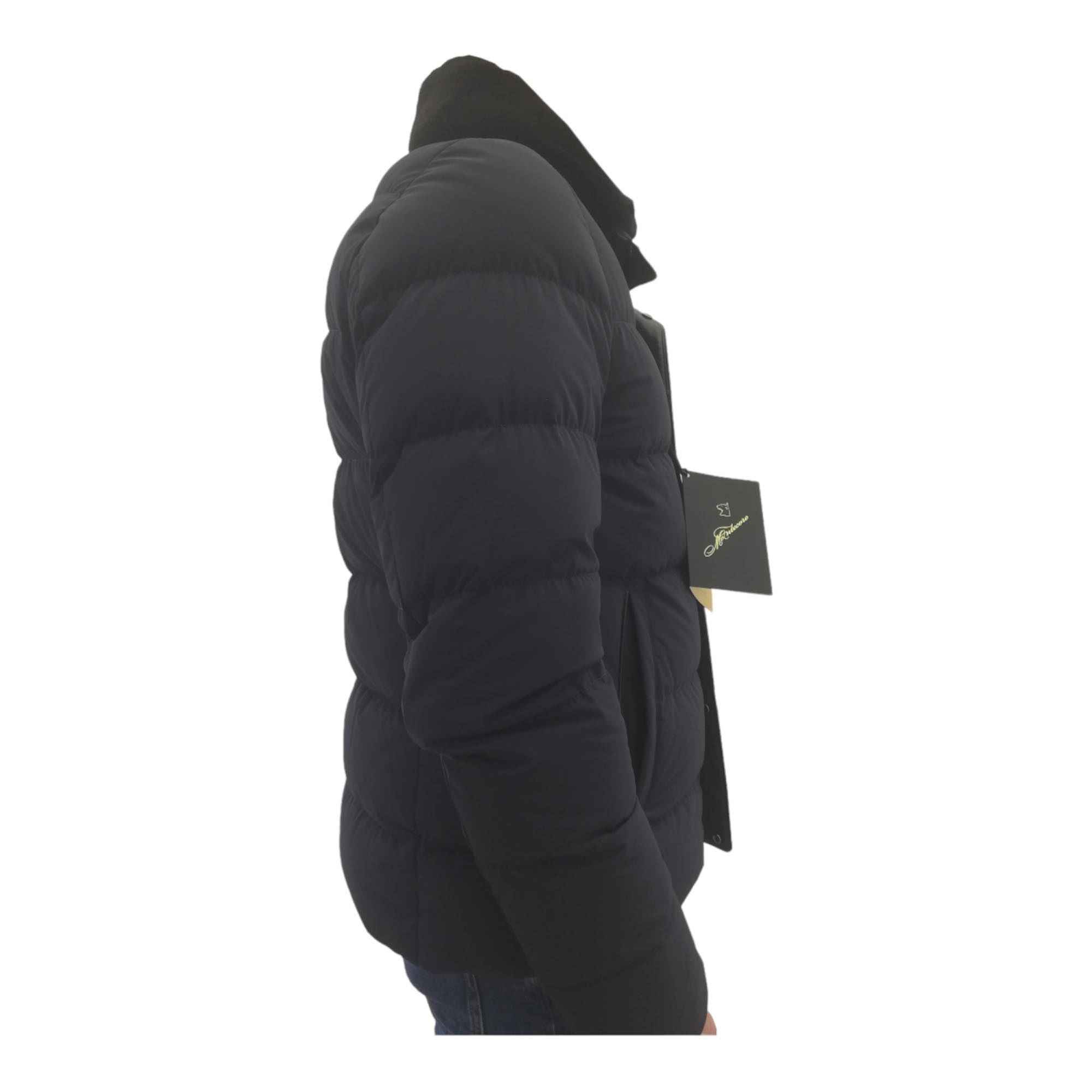 GIUBBINO BOMBER PIUMINO UOMO MONTECORE 2720CX114P 192560 NERO ORIGINALE AI