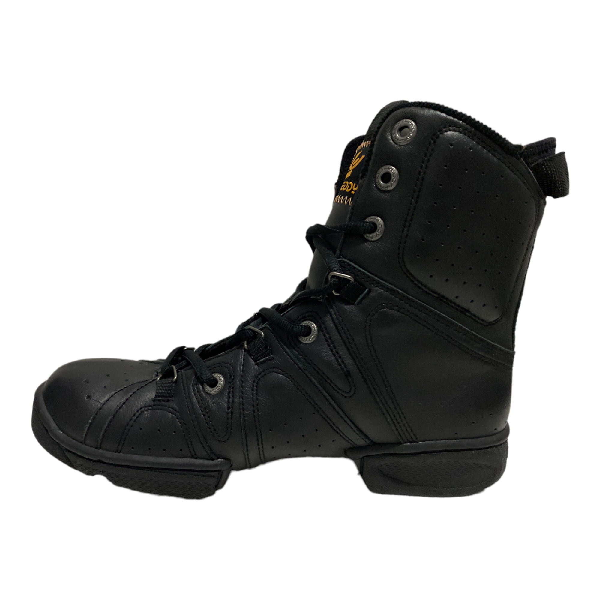 SCARPE SNEAKERS DANZA DONNA FREDDY PRODID 589L PELLE NERO ORIGINALE AI