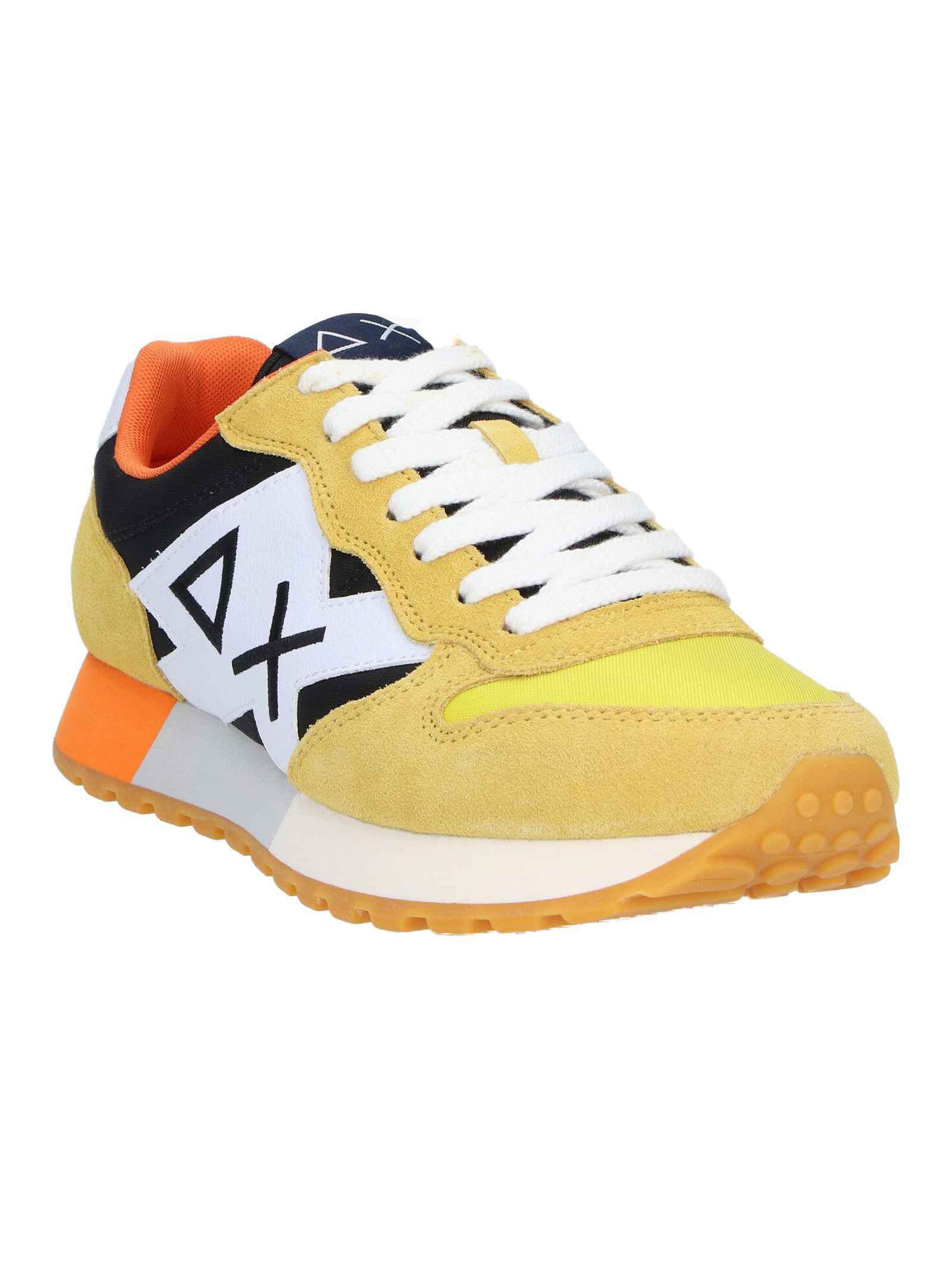SCARPE SNEAKERS UOMO SUN68 SUN 68 JAKI Z32111 PELLE GIALLO ORIGINALE AI 2023