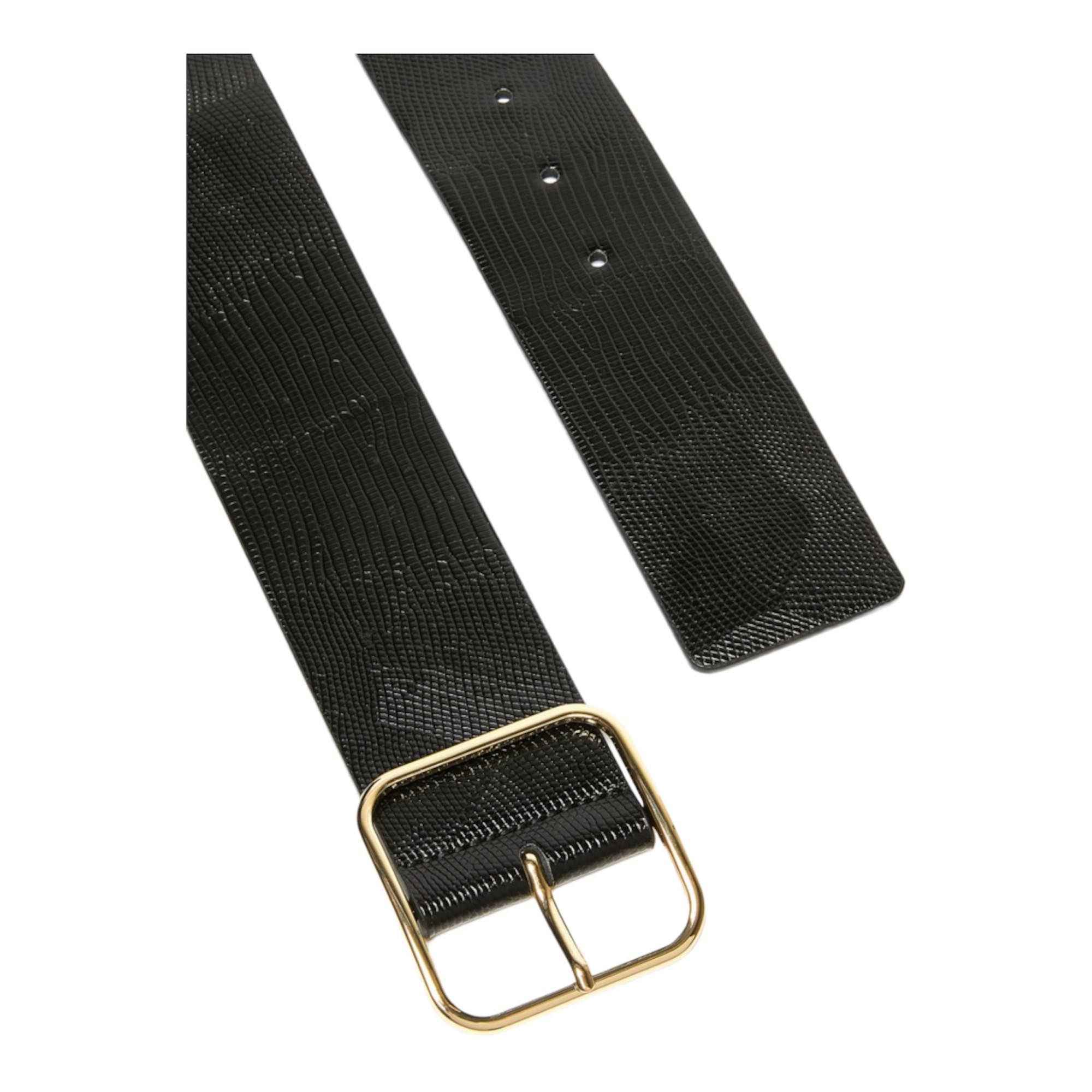 CINTURA CINTA DONNA EMME MARELLA MAURA 550602282 ECO PELLE NERO ORIGINAL AI 2023