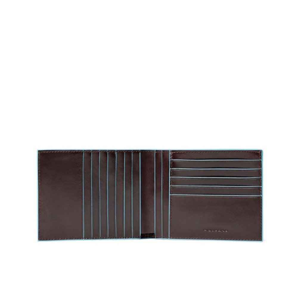 PORTAFOGLIO PORTAFOGLI UOMO PIQUADRO PU1241B2R PELLE MARRONE ORIGINALE AI 2023