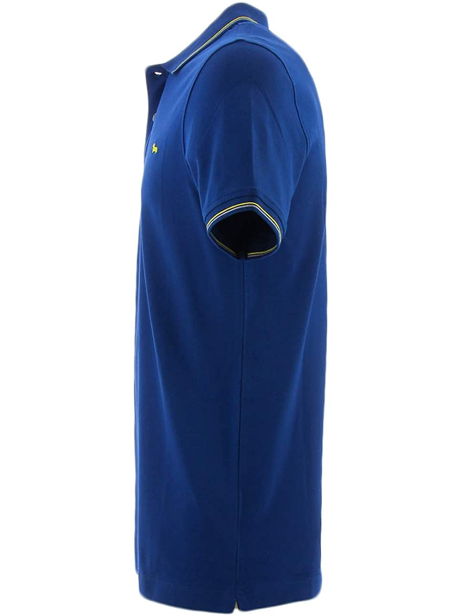 MAGLIA POLO T SHIRT HARMONT E BLAINE LND032 COTONE BLU ORIGINALE PE 2022