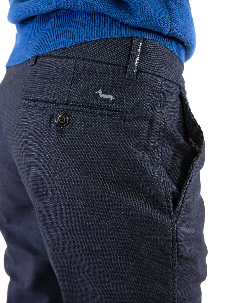PANTALONE PANTALONI UOMO HARMONT E BLAINE WNA300 COTONE BLU ORIGINALE PE