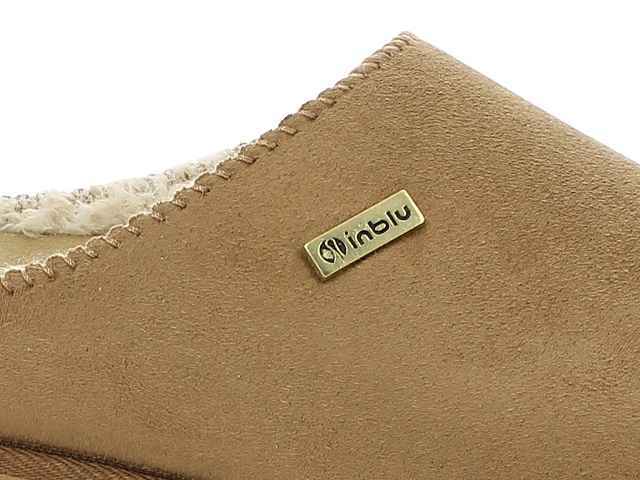 SCARPE PANTOFOLE CIABATTE DONNA INBLU CS000034 CS34 BEIGE ORIGINALE AI 2023