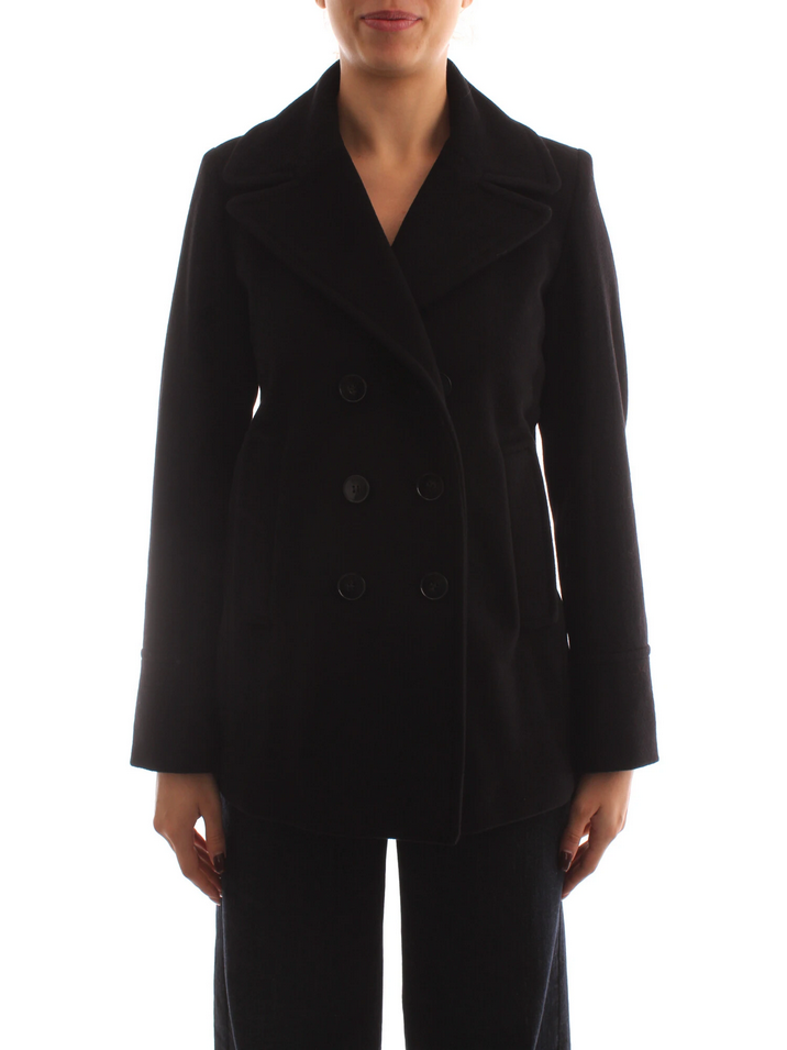 CAPPOTTO CAPPOTTI DONNA EMME MARELLA LUCERNA 50860428 NERO ORIGINAL AI 2022 2023