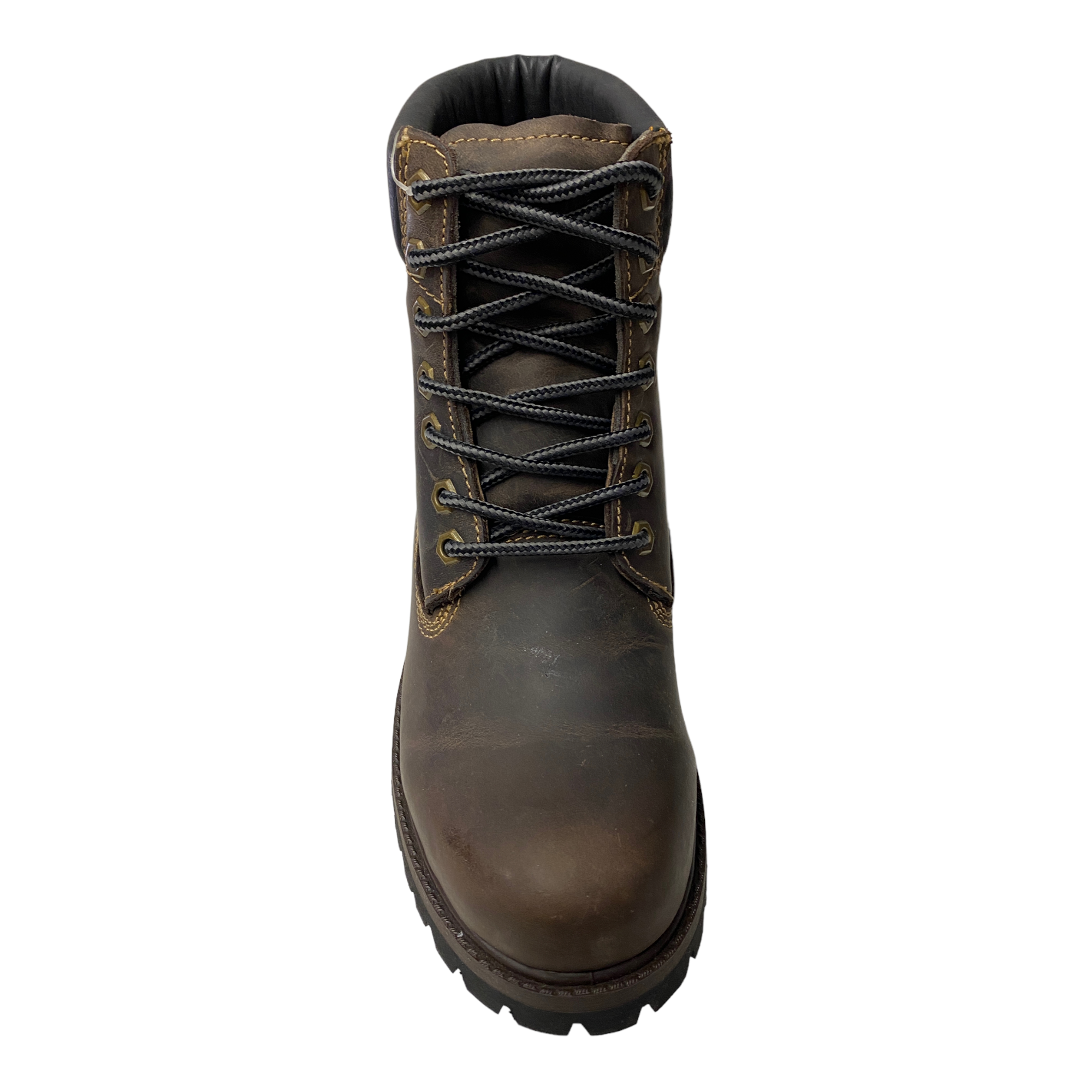 SCARPE SCARPONI STIVALE UOMO FREEMOOD 38 057 201A PELLE MARRONE ORIGINALE AI