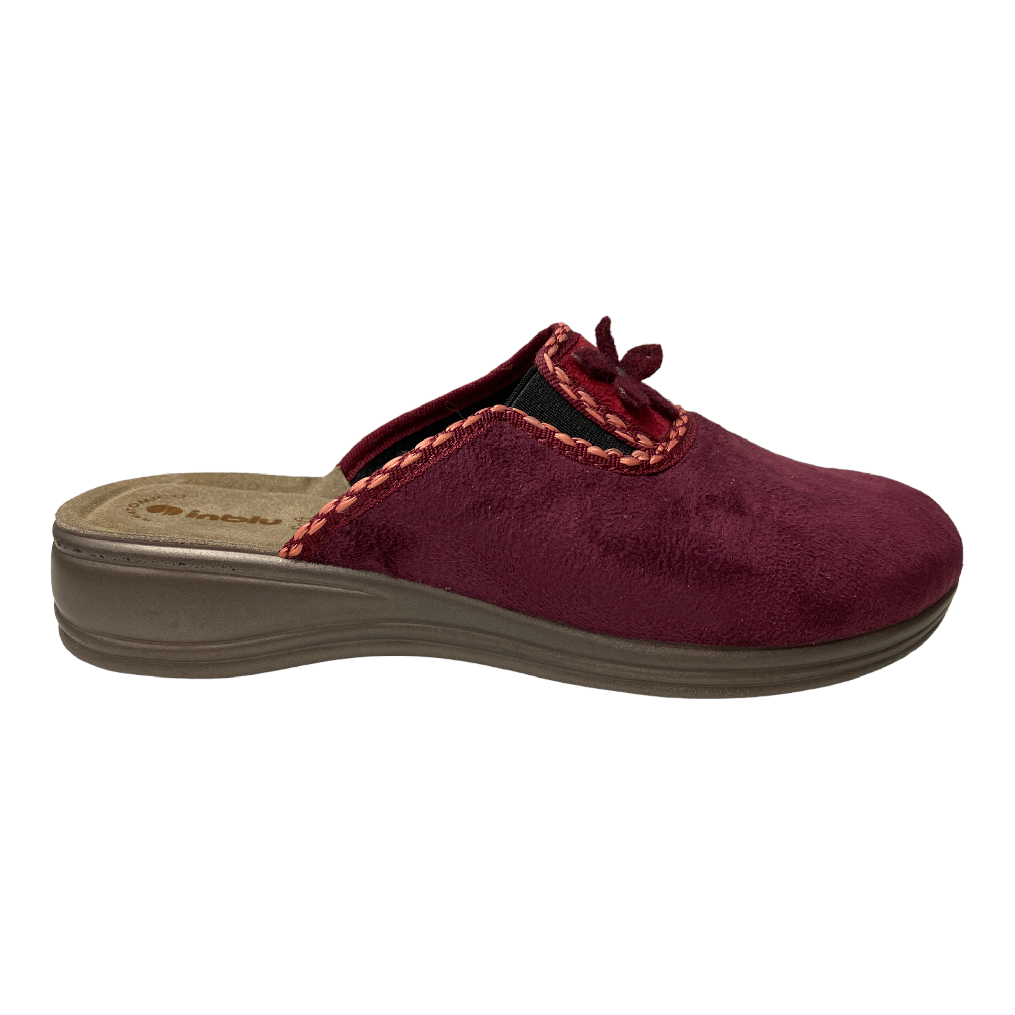 SCARPE PANTOFOLE CIABATTE DONNA INBLU RA000071 RA71 ECO PELLE VIOLA ORIGINAL AI