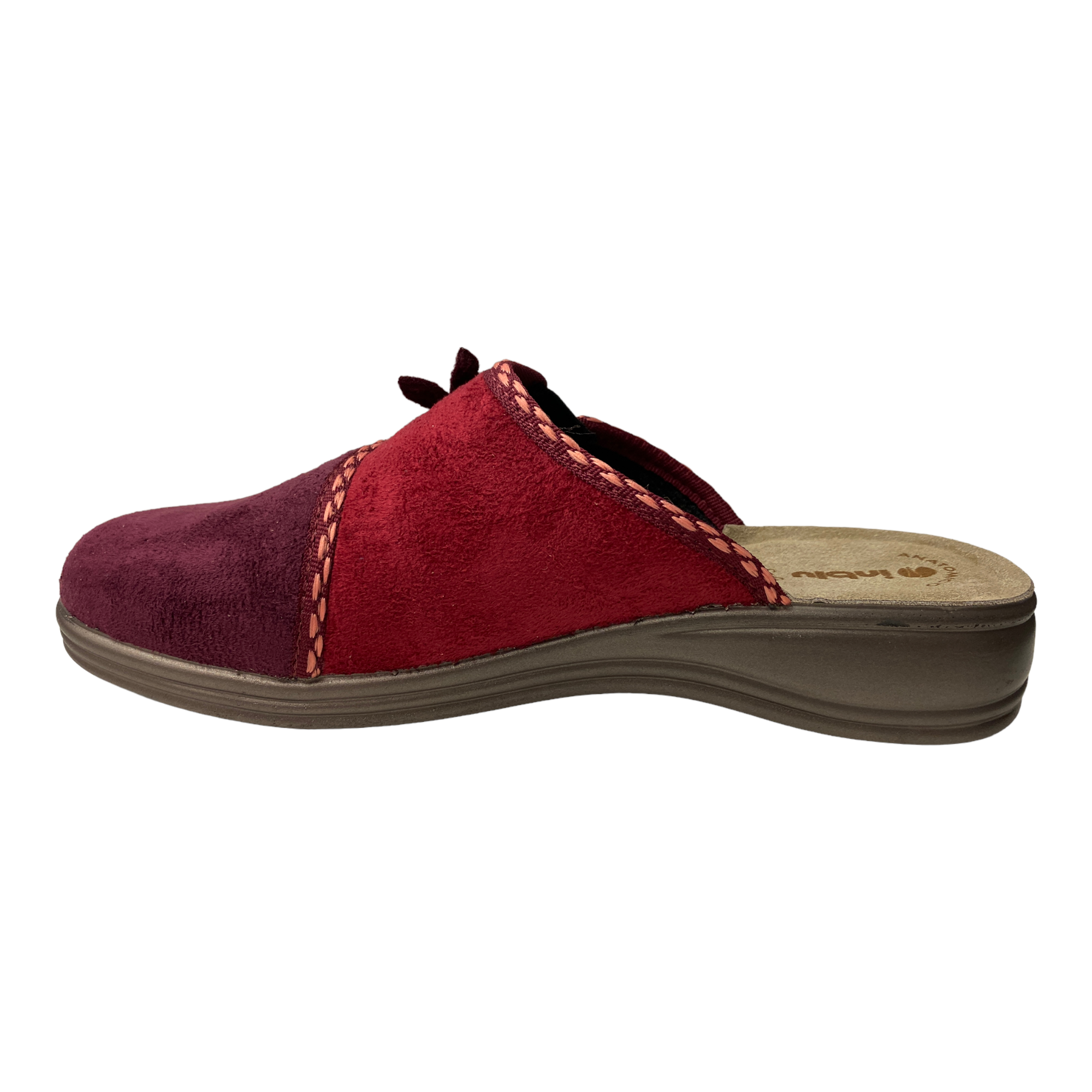 SCARPE PANTOFOLE CIABATTE DONNA INBLU RA000071 RA71 ECO PELLE VIOLA ORIGINAL AI