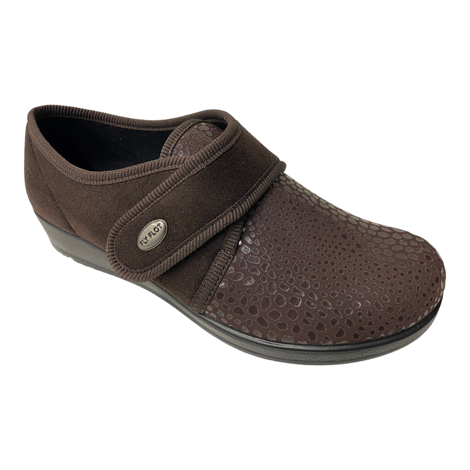 SCARPE PANTOFOLE CIABATTE DONNA FLYFLOT N3 886 CD MORO ORIGINALE AI 2024