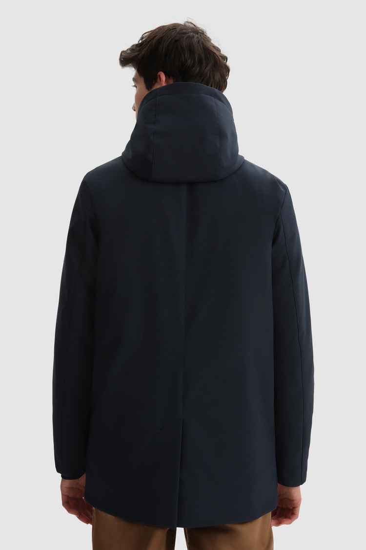 GIUBBOTTO GIUBBINO UOMO WOOLRICH BARROW CFWOOU0501MRUT2735 BLU ORIGINALE AI 2023