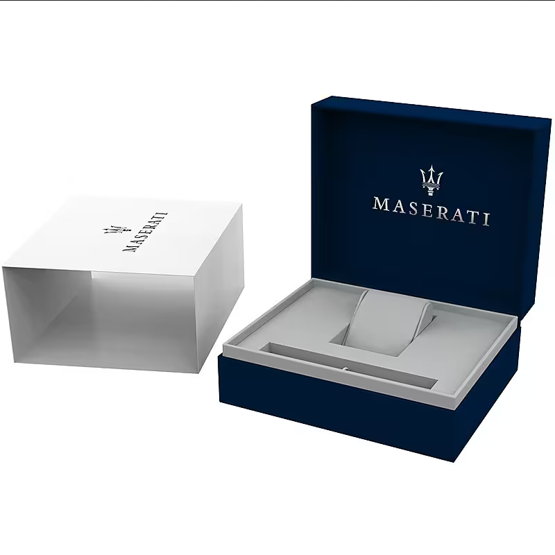 OROLOGIO CRONOGRAFO UOMO MASERATI R8873640012 ACCIAIO 44 BLU ORIGINALE 2022