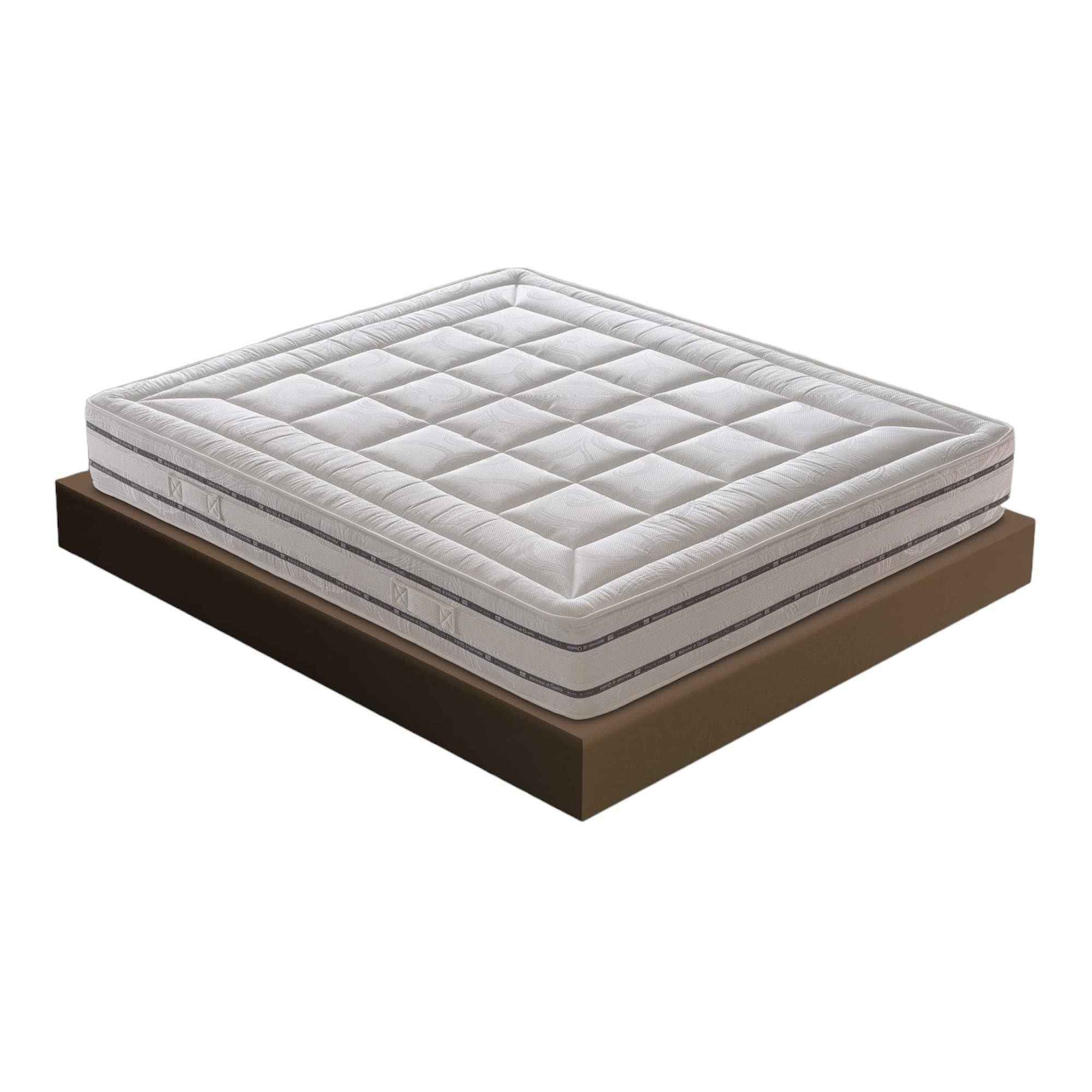 MATERASSO SINGOLO MQ VIENNA 400 MOLLE 21 CM 3 MEMORY FOAM 3D SYSTEM COTONE