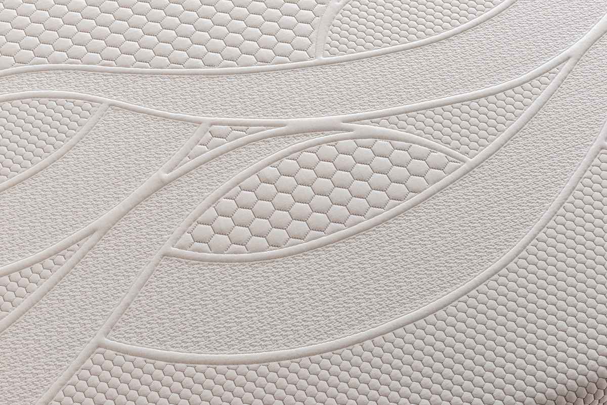 MATERASSO PIAZZA MEZZA MQ MALIBU 24 CM 5 MEMORY GEL FOAM 120X190 SPORT COTONE