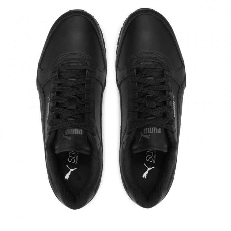 SCARPE SNEAKERS RAGAZZO PUMA ST RUNNER V3 384904 ECO PELLE NERO ORIGINAL AI 2023