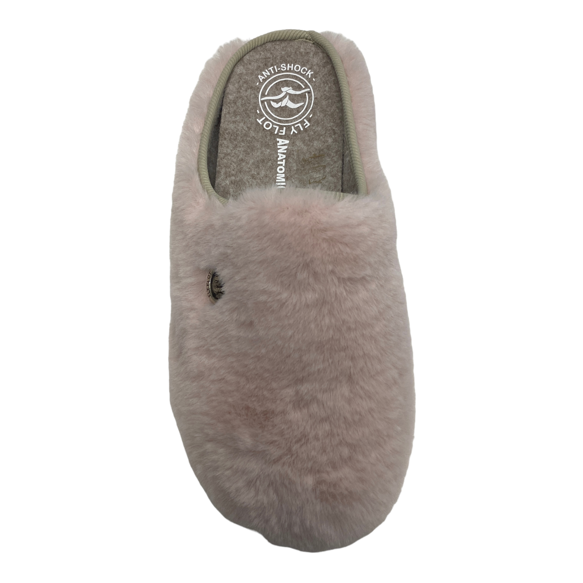 SCARPE PANTOFOLE CIABATTE DONNA FLY FLOT 91 S88 IZ TESSUTO ROSA ORIGINAL AI 2023