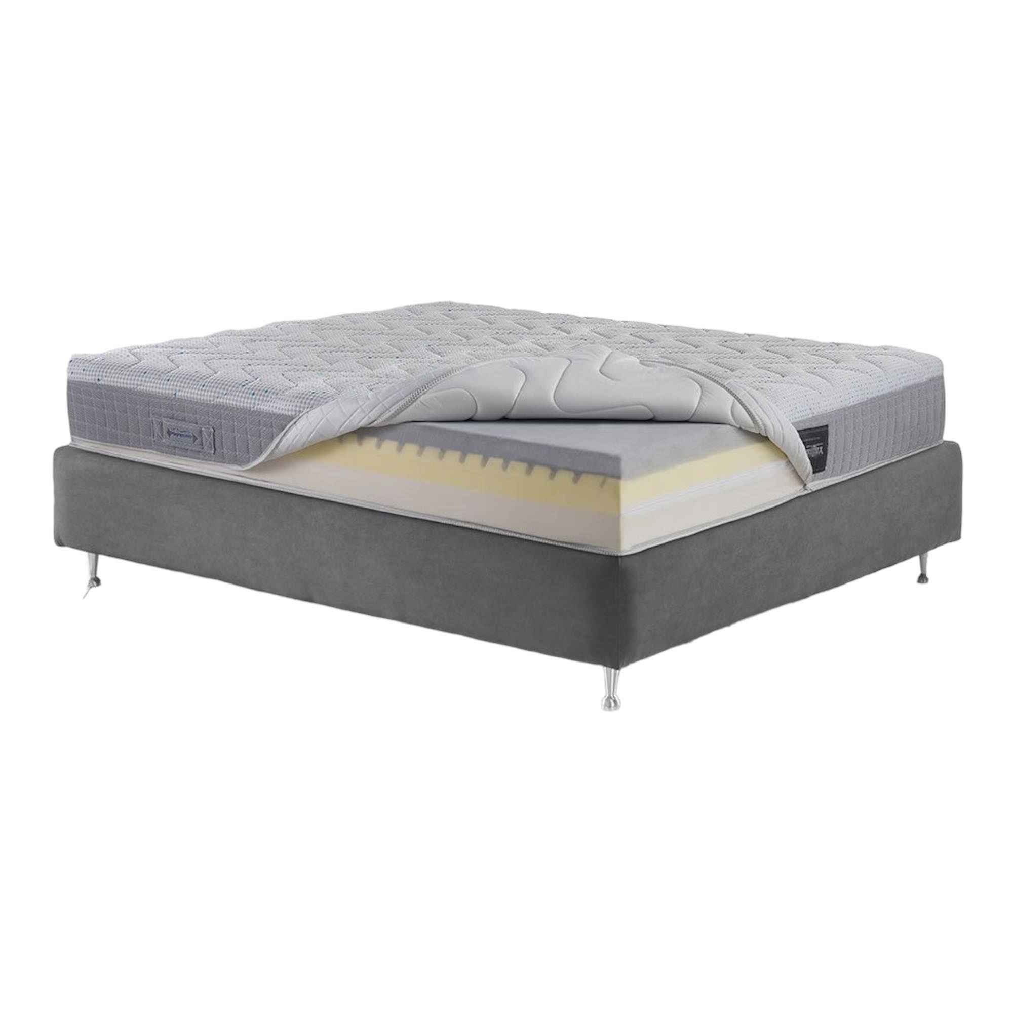 MATERASSO PIAZZA E MEZZA MAGNIFLEX MAGNISTRETCH 10 25 CM FIBRA 120X190