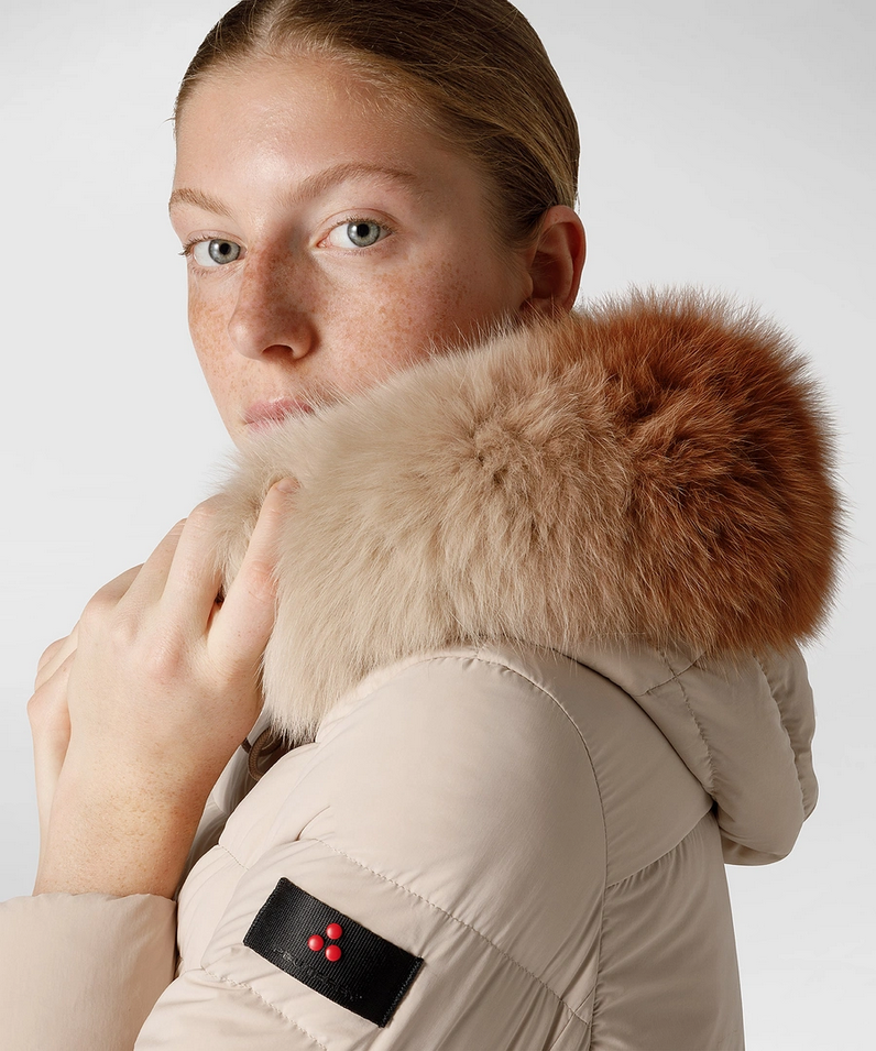 GIUBBINO GIUBBOTTO DONNA PEUTEREY ITOKA PED4017 01190986 BEIGE ORIGINALE AI 2023