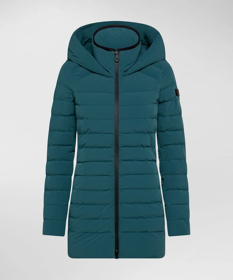 GIUBBINO PIUMINO DONNA PEUTEREY MATAR PED4010 01180662 VERDE ORIGINALE AI 2023