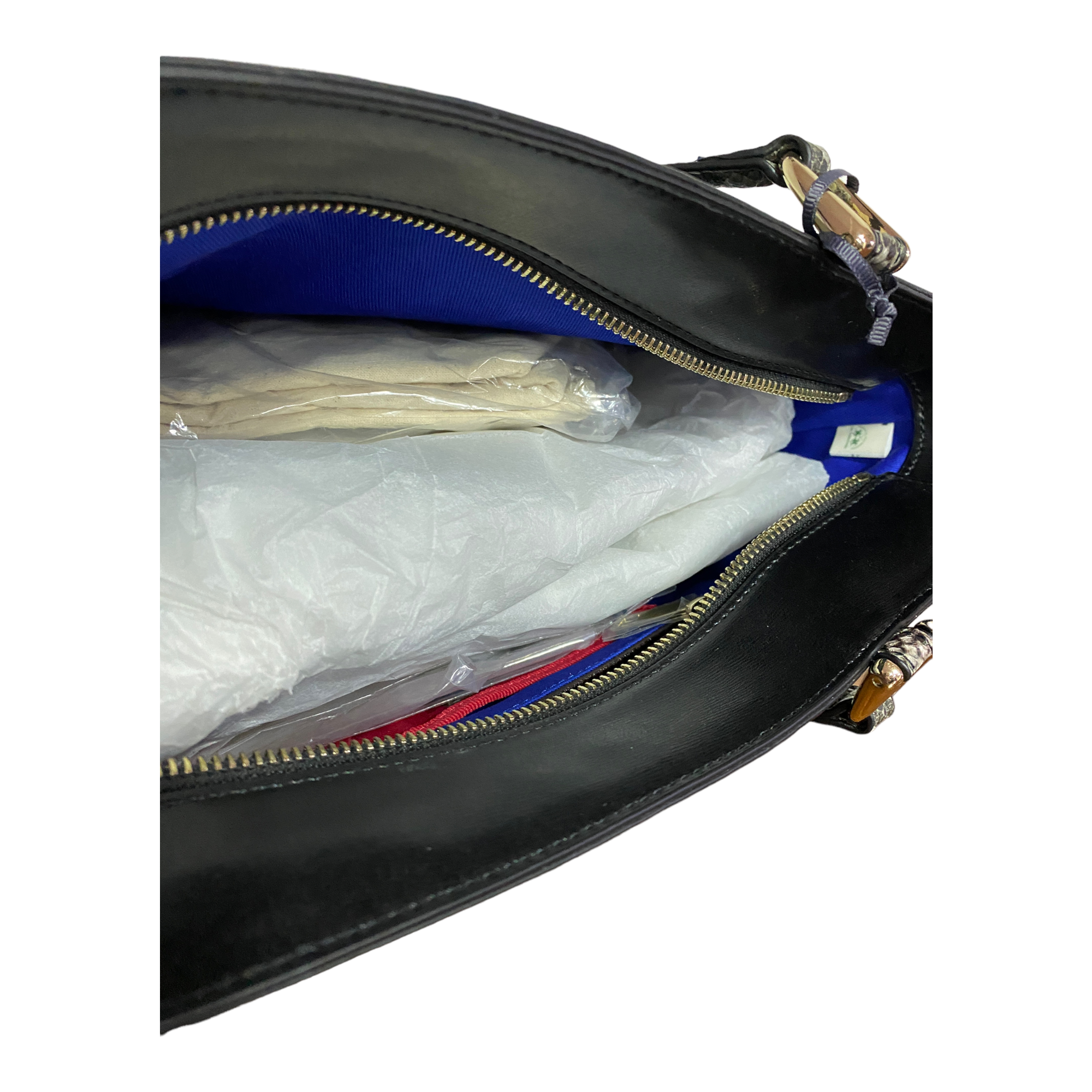 BORSA BORSE DONNA LA MARTINA BONAERENSA 41W048 K0040 PELLE NERO ORIGINALE AI