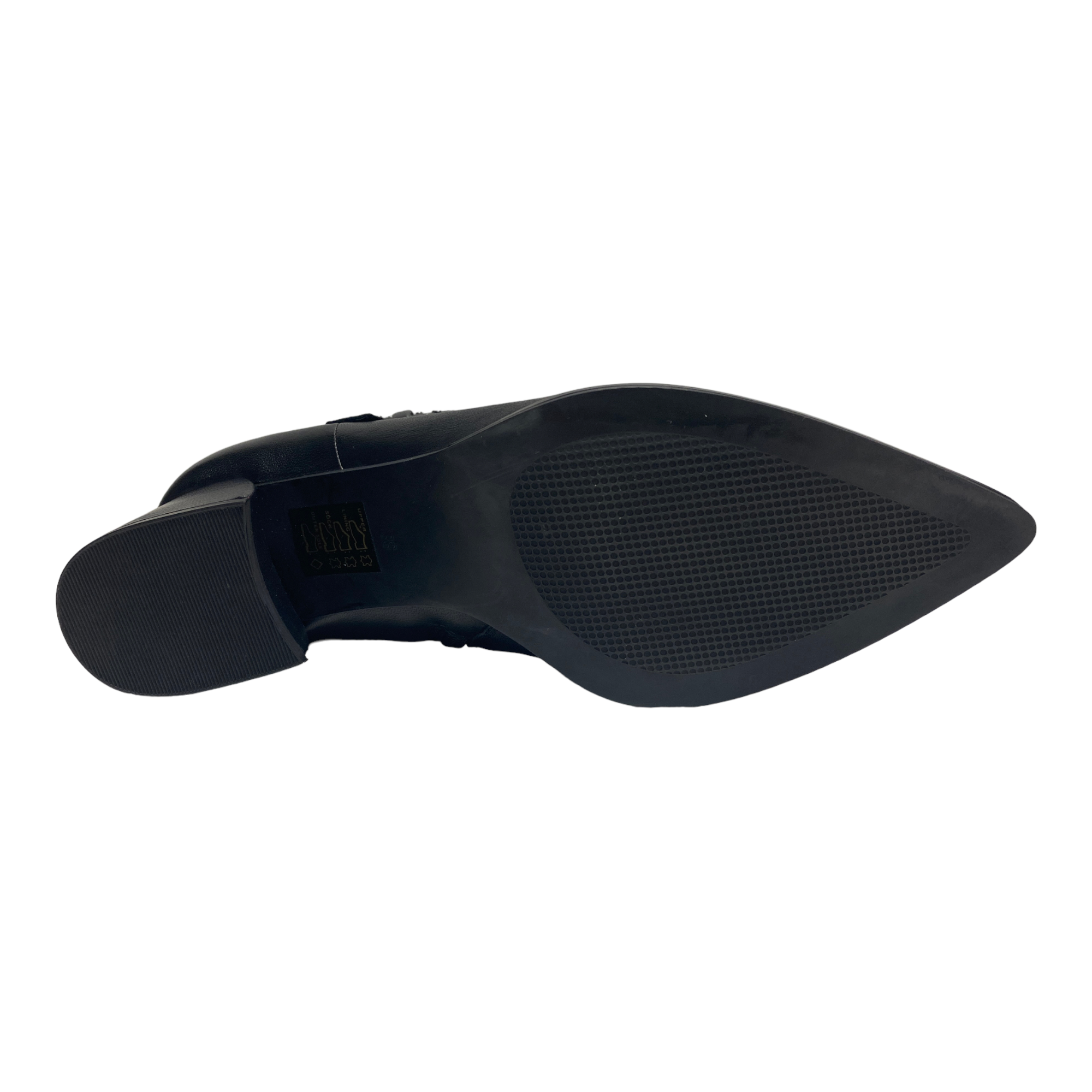 SCARPE TRONCHETTO DONNA BRUNO PREMI U7302X PELLE NERO ORIGINALE AI