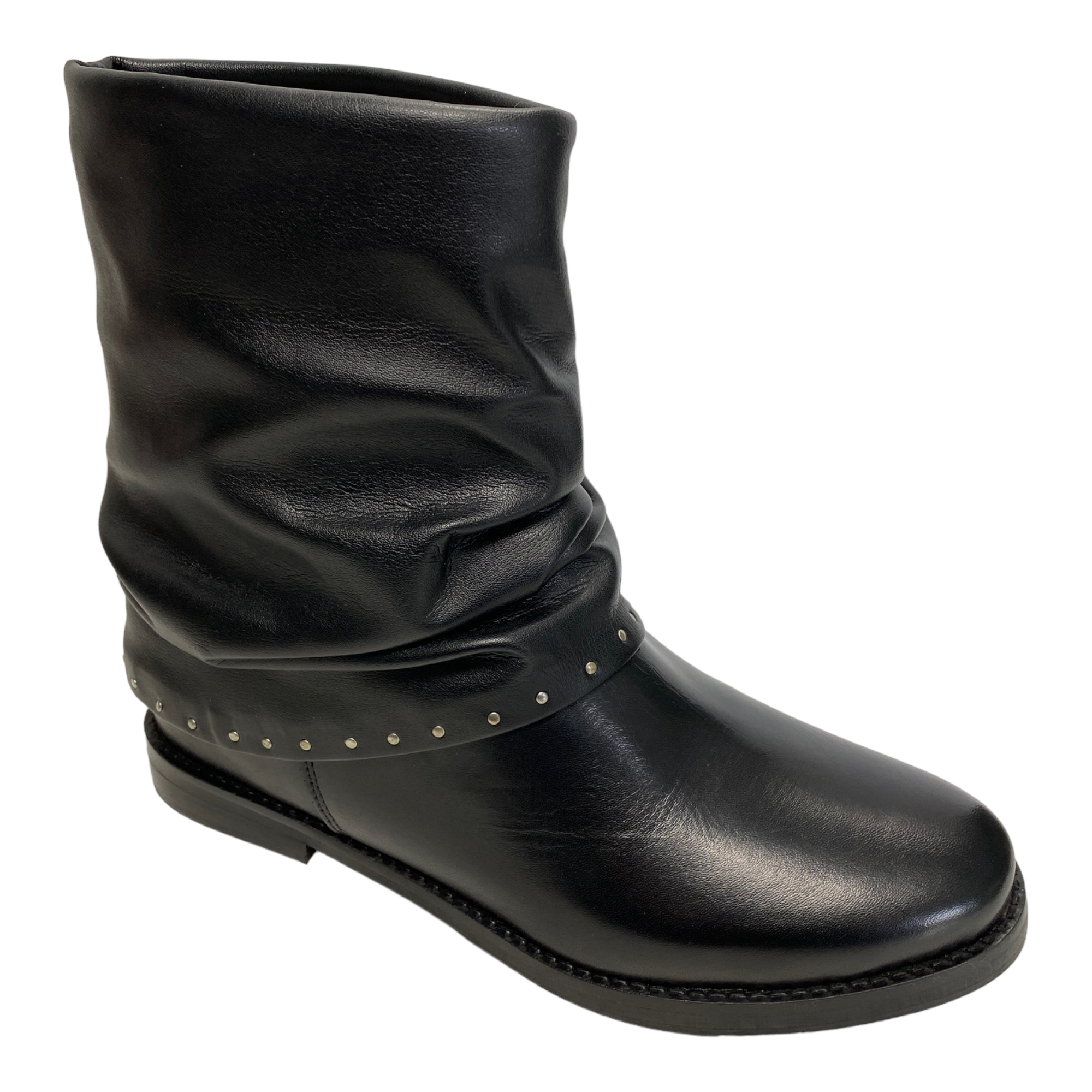 SCARPE STIVALETTI STIVALE DONNA APEPAZZA RESILENCE 9FRSB04 PELLE NERO ORIGINALE